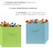 Pomatree Fabric Storage Bins - 8 Pack - Fun Colored Storage Cubes | 2 Reinforced Handles | Foldable Cube Baskets for Home, Kids Room, Nursery and Playroom | Closet and Toys Organization